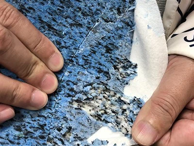 リサイクルコットン接着用極薄ホットメルト接着剤フィルム